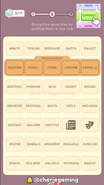 Wordle Connections-Connect Word Daily Challenge October 6 2025 - Complete solution with all four groups